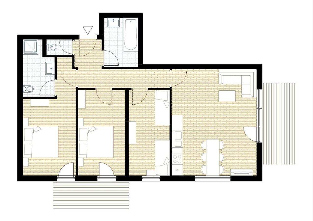 Alpsrental Apartments Freja אוברטאורן מראה חיצוני תמונה